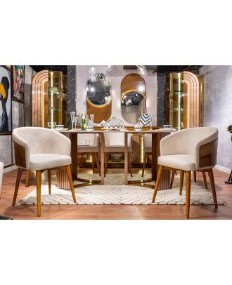 Kayan dining chair, 65*55 - SIN-108