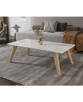 Coffee Table, White*Beige - APP12