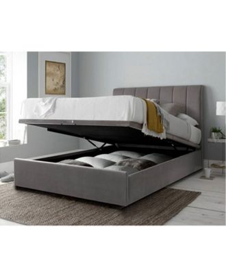 سرير كابتونية 160سم  رمادي - AT022