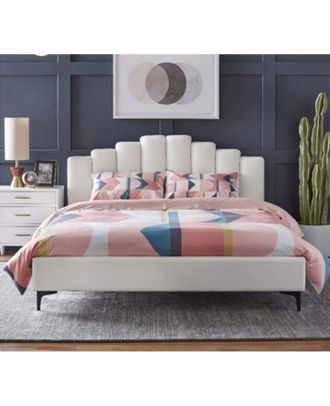 سرير كابتونية 180سم  ابيض - AT033