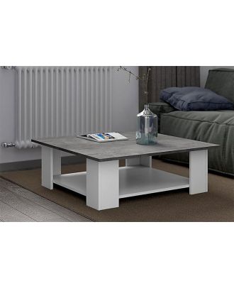 Modern coffee table, White*Grey - B-334
