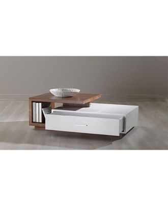 Modern coffee table, White*Beige - B-768