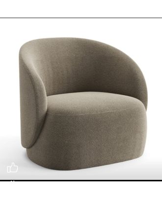 Modern Chair, Beech wood, Gray - BF147