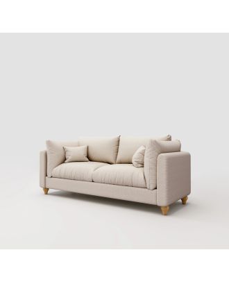 Modern sofa, Beech wood, multi-colors - BF151