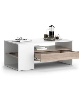 Coffee table, White*Beige - BRT107