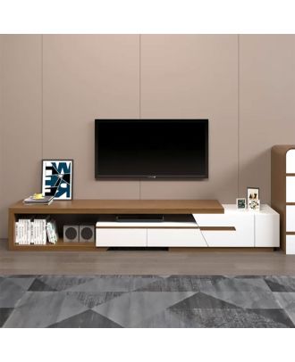 وحدة تلفزيون، 275سم، ابيض*بيج - brt16