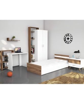 غرفة نوم 3  قطع - بيج*ابيض  -  BRTRM07