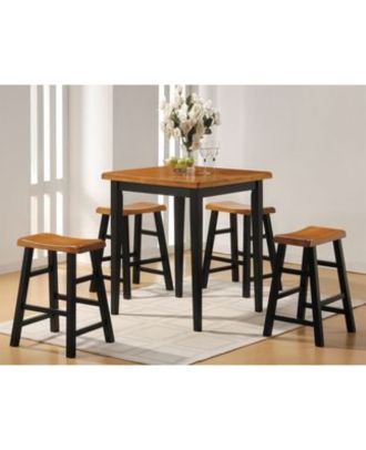 سفره 5 قطع - اسود*خشبي - cal.bar.08