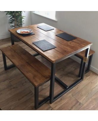 Metal Dining Table - cal.din.17