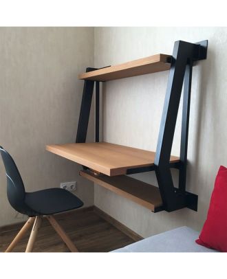 Black Metal Desk- 120cm - cal.off.06