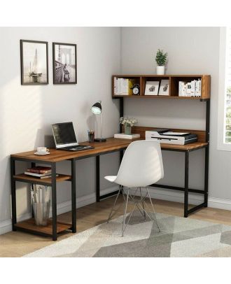 Black Metal Desk- 170cm - cal.off.07