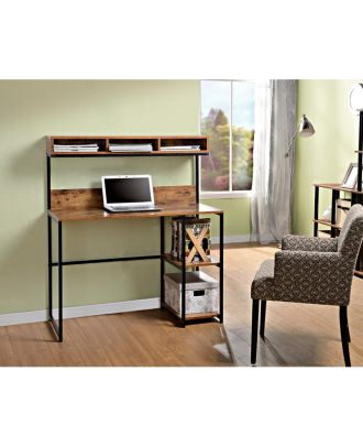 Black Metal Desk- 120cm - cal.off.08