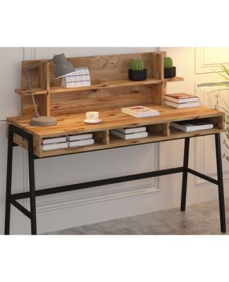 Black Metal Desk- 140cm - cal.off.11