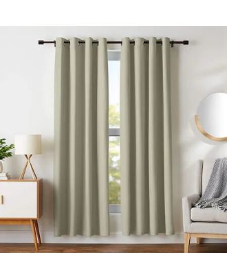 Blackout curtain, Beige, 140*260cm - cat-23