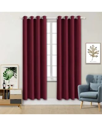 Blackout curtain, Dark Red, 140*260cm - cat-27