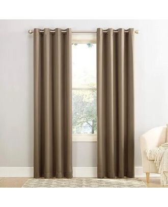 Blackout curtain, Brown, 140*260cm - cat-29