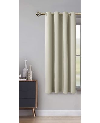 Blackout curtain, Beige, 132*160cm - cat-63