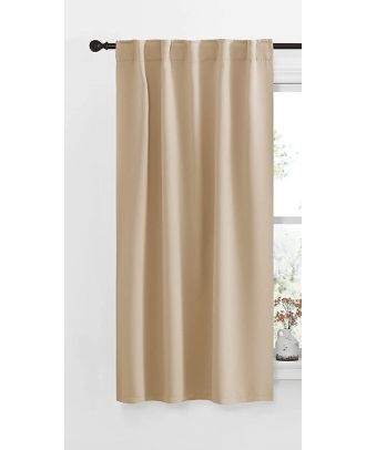 Blackout curtain, Beige, 132*160cm - cat-64