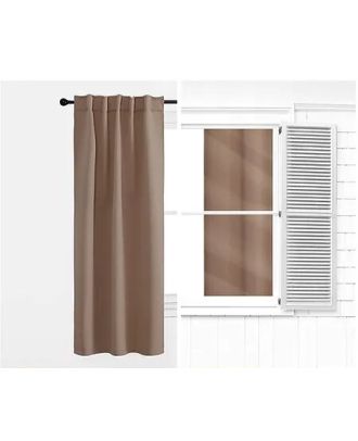 Blackout curtain, Brown, 132*160cm - cat-76