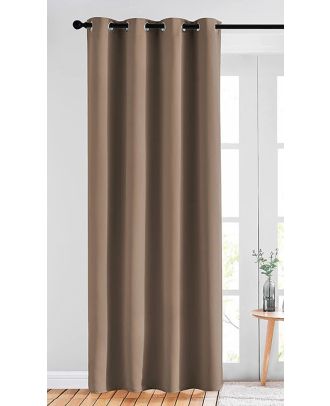 Blackout curtain, Brown, 132*214cm - cat-77