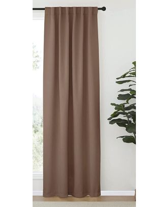 Blackout curtain, Brown, 132*214cm - cat-78