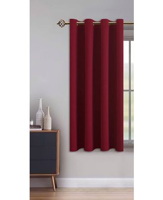 Blackout curtain, Dark Red, 132*160cm - cat-81