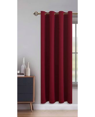 Blackout curtain, Dark Red, 132*214cm - cat-83