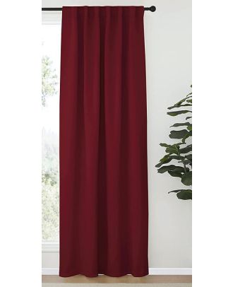 Blackout curtain, Dark Red, 132*214cm - cat-84