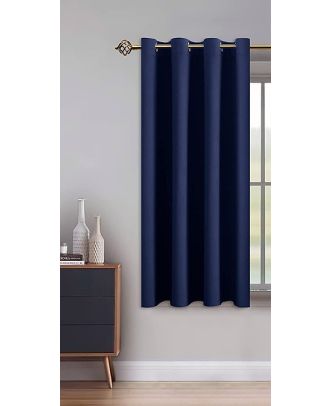 Blackout curtain, Navy Blue, 132*160cm - cat-87
