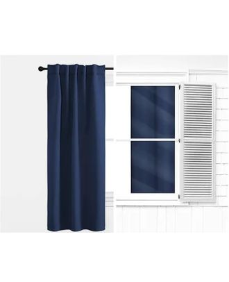Blackout curtain, Navy Blue, 132*160cm - cat-88