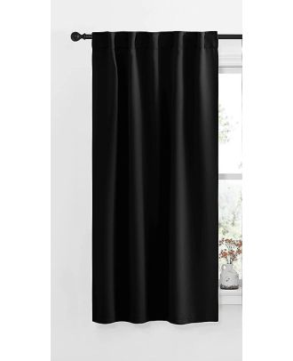 Blackout curtain, Black, 132*160cm - cat-94