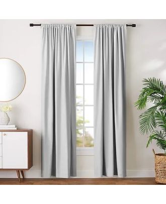 Blackout curtain, Silver, 140*260cm - cat-9