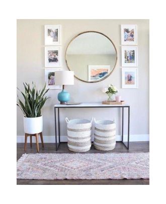 كونسول مع مرايا 110سم - اسود - Co121