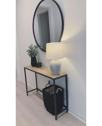 كونسول مع مرايا 110سم - اسود - Co120