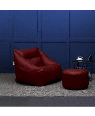 Bean Bag Burgundy - com-18