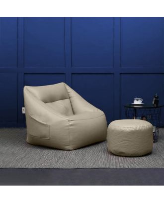 Bean Bag Beige - com-19