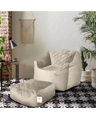 Bean Bag Beige - com-30