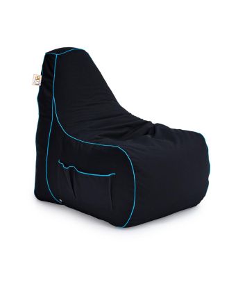 Bean Bag Black*Baby blue - com-96