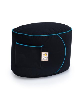 Bean Bag Black*Baby blue - com-99