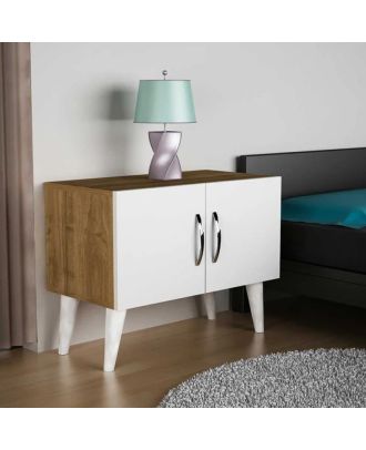 Commode 60cm, White*Wooden - COM 20