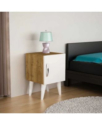 Commode 40cm, White*Wooden - COM 22