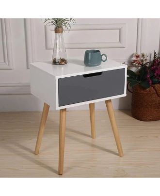 Commode 40cm, White*Gray - COM 69