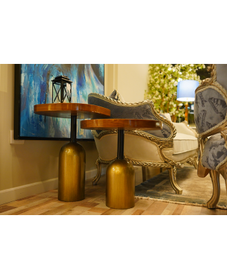 Corn Nahas coffee table set, two pieces, art-206