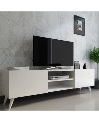 وحدة تلفزيون، 160سم، ابيض - cp803