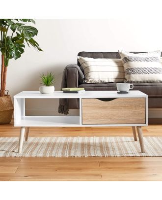 Coffee Table, Beige*White - CP811