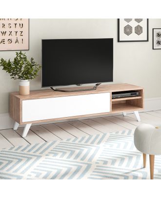 وحدة تلفزيون، 140سم، ابيض*بيج - cp828