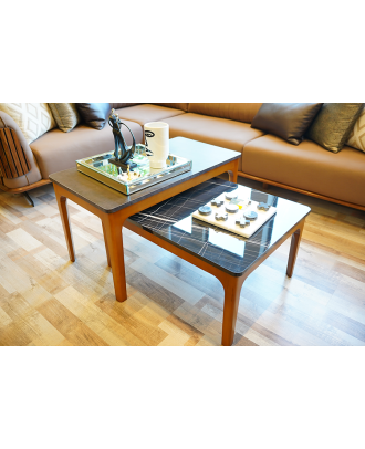 Crown coffee table set, two pieces, art-197