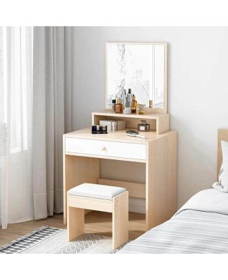 Makeup vanity 80cm, wooden - CRT17