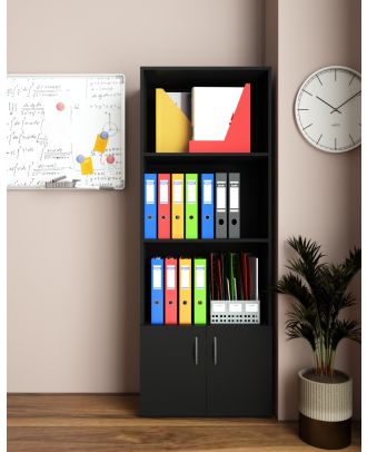 Bookcase, black - DF414ES