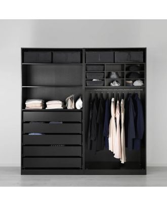 Dressing table 160cm, black - DGR27